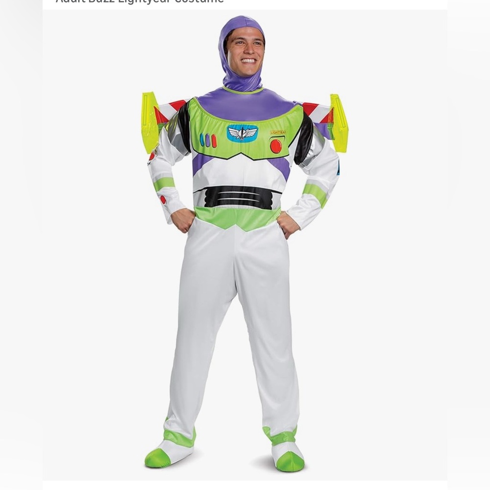 SOLD!! Men's Buzz Lightyear Adult Costume (Size Medium)